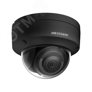 Видеокамера IP 4Мп уличная купольная с EXIR-подсветкой до 30м и технологией AcuSense (2.8mm) DS-2CD2143G2-IS(BLACK)(2.8mm) Hikvision