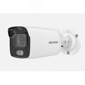 Видеокамера IP 2Мп уличная цилиндрическая с       LED-подсветкой 40м и объективом серии ColorVu