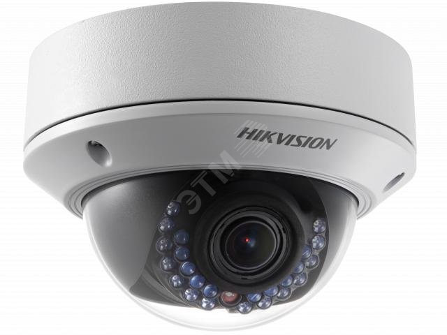 Видеокамера IP 4Мп купольная с ИК-подсветкой до 30м (2.8-12мм) DS-2CD2742FWD-IZS (2.8-12mm) Hikvision