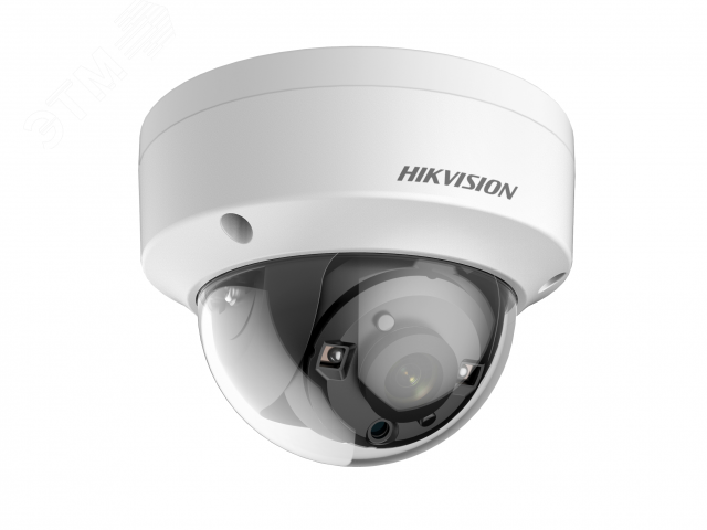 Видеокамера HD-TVI 8Мп уличная купольная с EXIR-подсветкой до 30м (3.6mm) DS-2CE57U7T-VPITF(3.6mm) Hikvision
