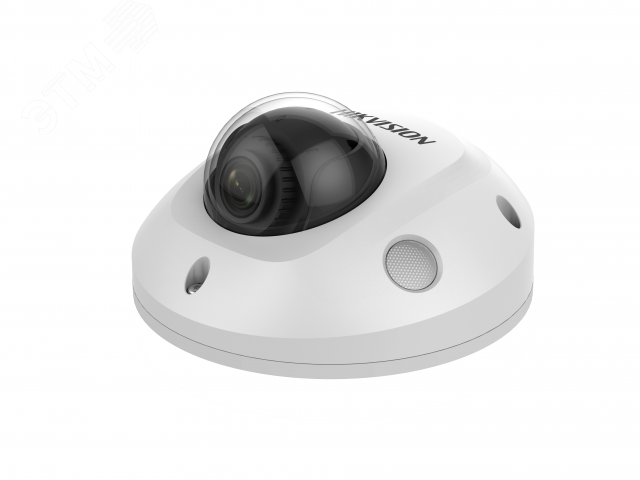 Видеокамера 6Мп IP компактная уличная EXIR-подсветка 10м объектив 4мм IP66 DS-2CD2563G0-IWS(4mm)(D) Hikvision