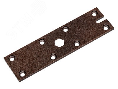Изображение товара Планка AccordTec AT-13752 для замков ML-194K/ML-295K без сверления двери (Brown)