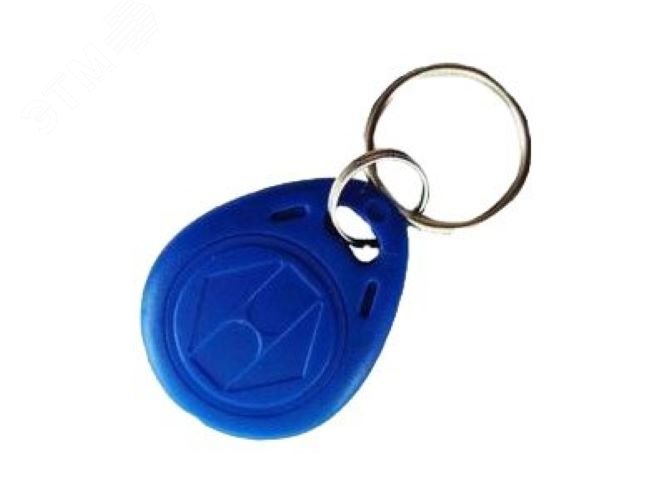 Изображение товара Брелок формата EM-Marine с кольцом , без карабина ,с номером, цвет синий (шт)