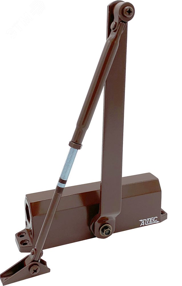 Изображение товара Доводчик дверной AccordTec ATEC-D206H-Br до 120 кг коричневый