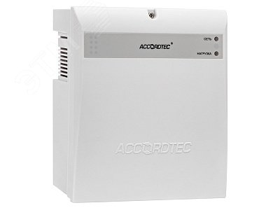 Изображение товара Источник вторичного электропитания AccordTec ББП-40 исп.1 12 В 4 А IP20 Россия