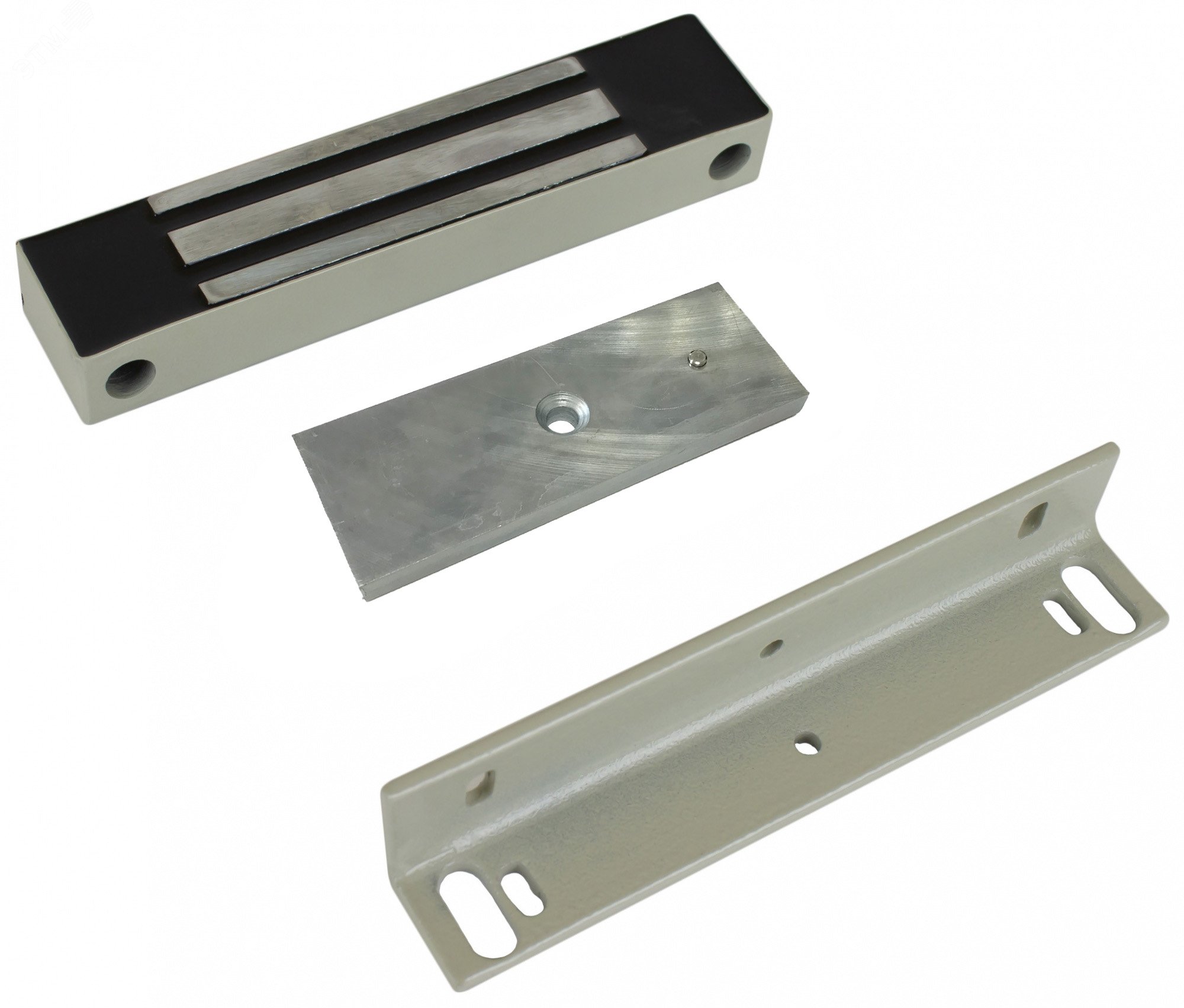 Изображение товара Замок электромагнитный ML-180K. Уголок в комплекте- цвет серый (шт)