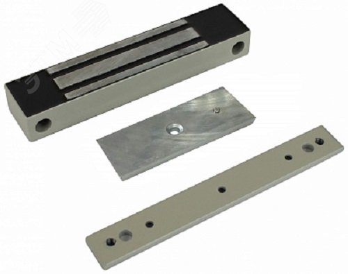 Изображение товара Замок электромагнитный усилие 100 кг ML-100K с планкой (шт)