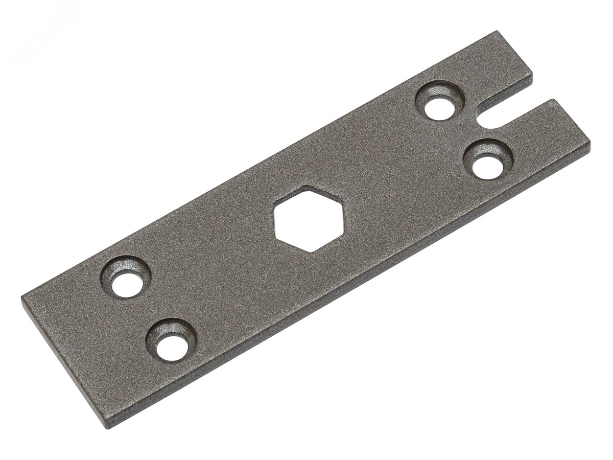 Изображение товара Планка для крепления замка LMP-180K 200K Dark Grey AccordTec AT-13750