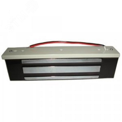 Изображение товара Замок электромагнитный с датчиком холла, уголок в комплекте, цвет коричневый (шт)