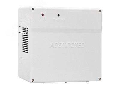 Изображение товара Источник питания ББП-20 исп.1 в пластиковом корпусе белого цвета 12В 2А