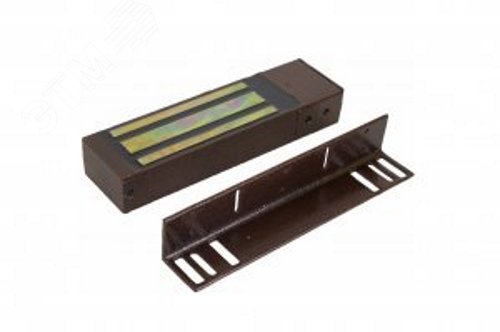 Изображение товара Замок электромагнитный влагозащищенный с алюминиевым корпусом и уголком