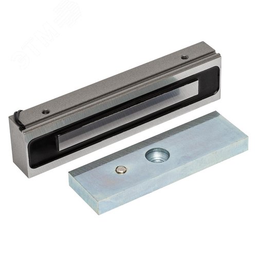 Изображение товара Замок электромагнитный ML-200K Premium Grey с уголком IP67 12В усилие 200 кг серый (шт)