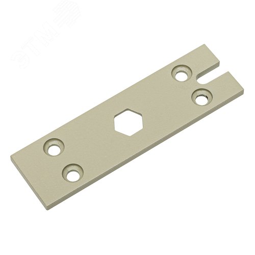 Изображение товара Планка для крепления замка LMP-180K/200K Grey без сквозного сверления двери серая (шт)