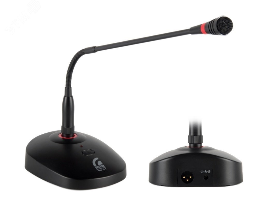 Изображение товара Настольный микрофон Roxton RM-01 для озвучивания и трансляции