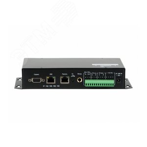 IP-терминал, TCP/IP - лин сигнал, 1 микр + 1 лин вход, настенный, работа с T-6716 по UTP