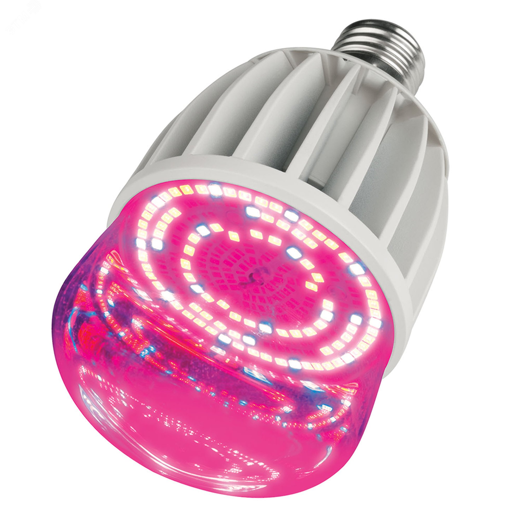 Лампа светодиодная для растений LED-M80-20W/SP/E27/CL ALS55WH спектр для рассады Форма M IP54 алюминий 11098 Uniel - превью 3