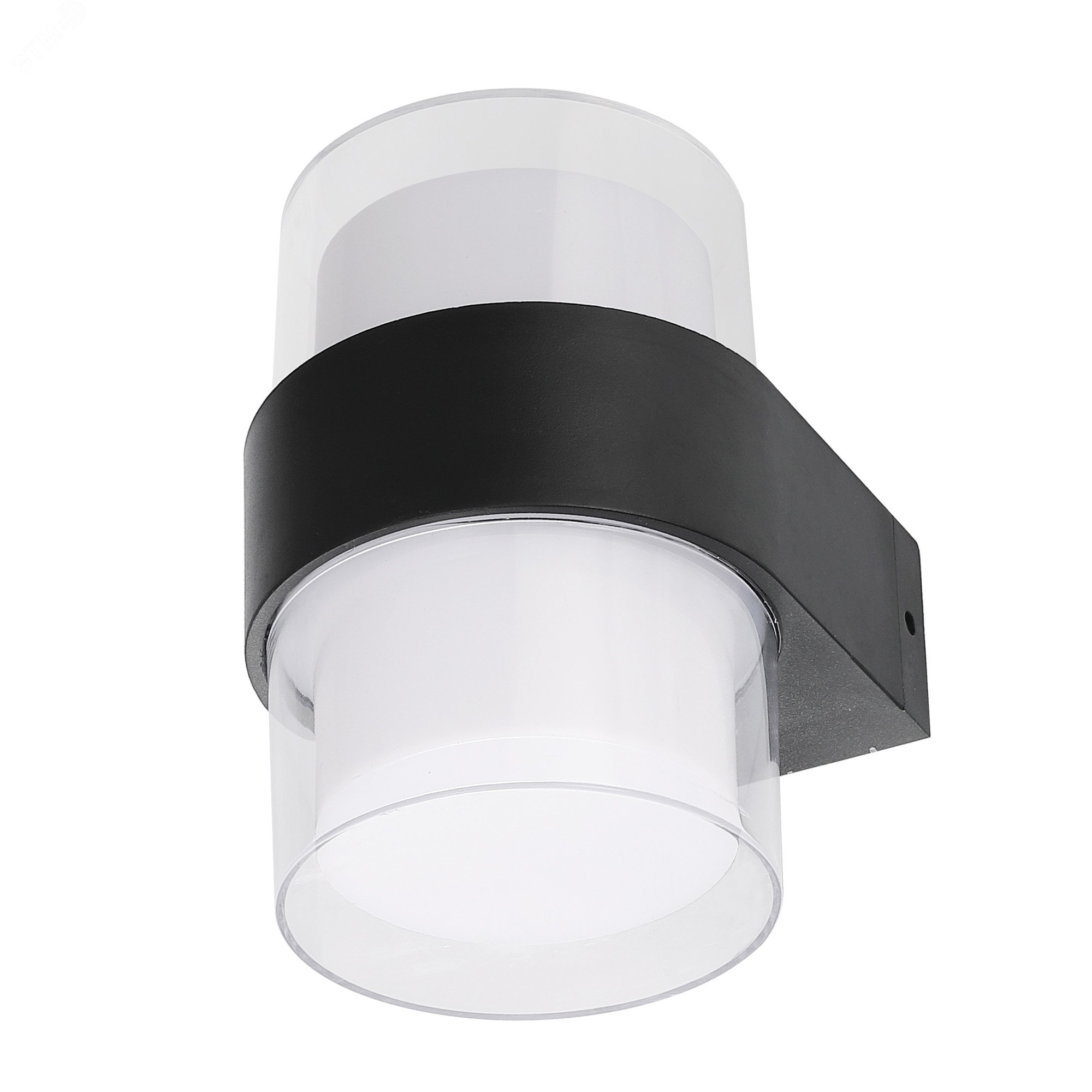 Изображение товара Светильник светодиодный ULU-P22B-2x5W/4000K IP65 BLACK уличный. Архитектурный накладной. (4000K). Корпус черный (шт)