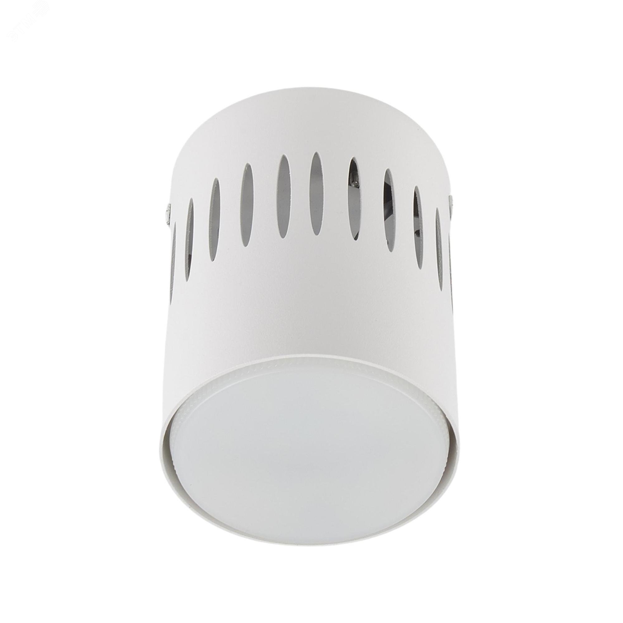 Изображение товара Декоративный накладной светильник DLC-S619 GX53 WHITE серии Sotto с подсветкой 3W