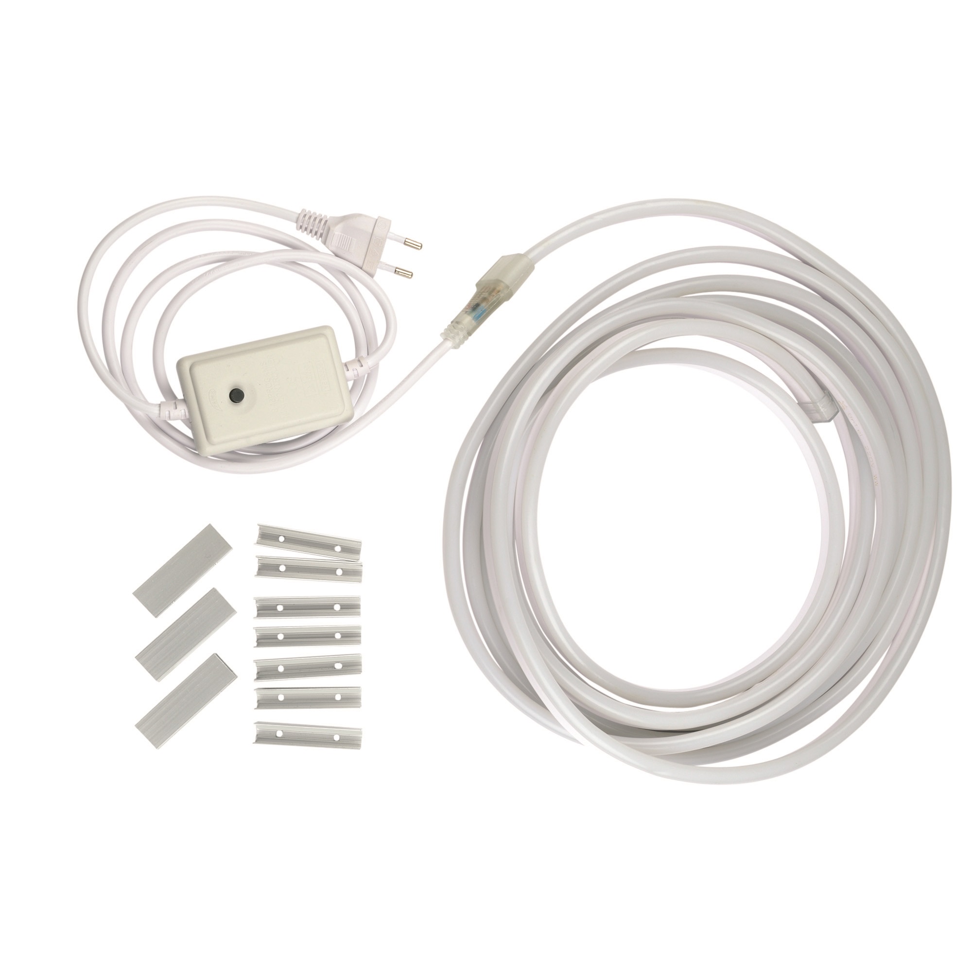 Комплект светодиодной ленты 5 м. IP67.ULS-N22 5M/RGB/1.5M IP67 RRP50C01 RGB. Cетевой шнур 1,5 м с контроллером.