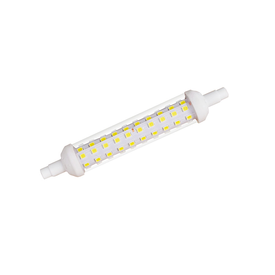 Лампа светодиодная LED-J118-12W-4000K-R7s-CL PLZ06WH прозрачная 4000К