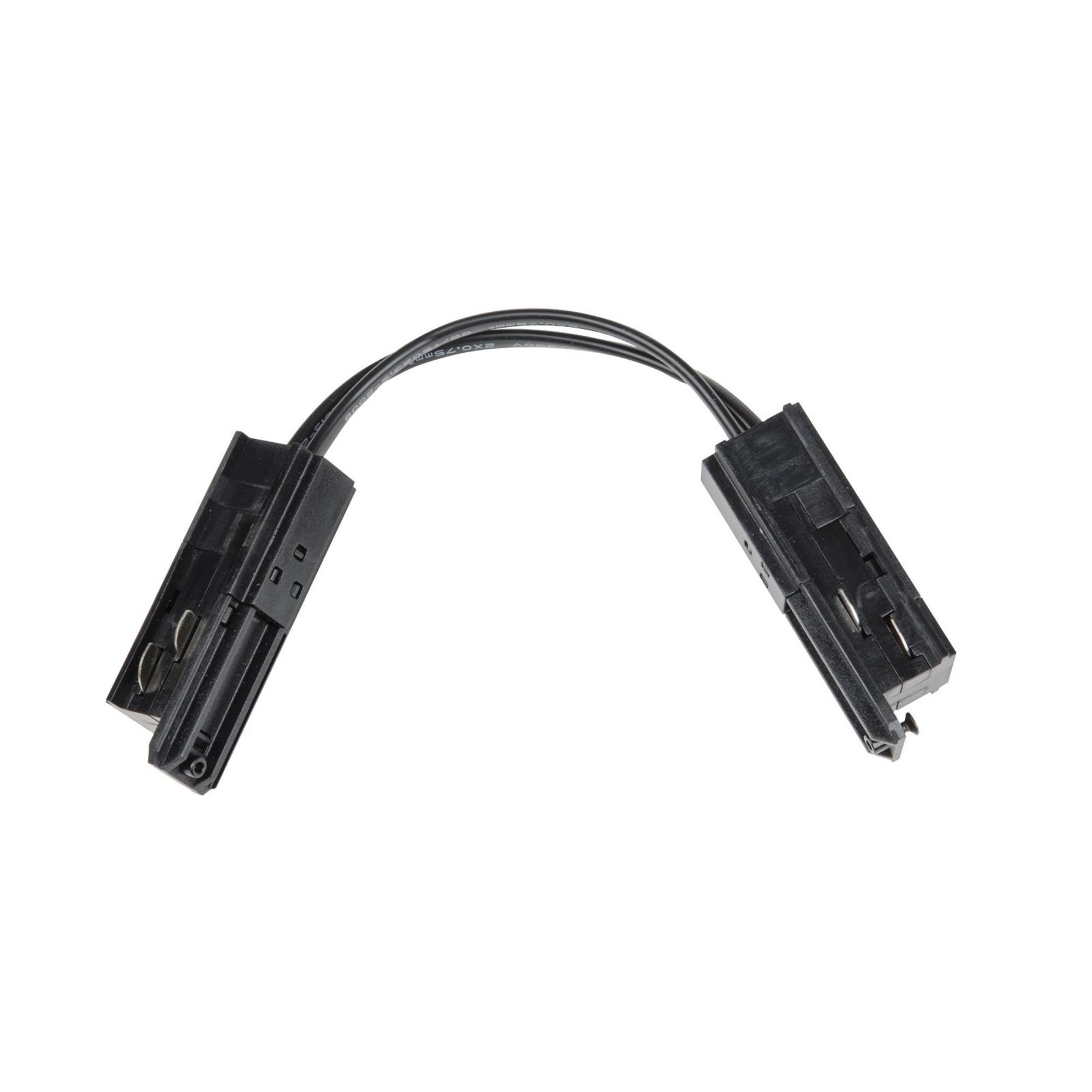 Коннектор UBX-MM21/35 BLACK для магнитных шинопроводов,35мм. Угловой. Внутренний. Черный.