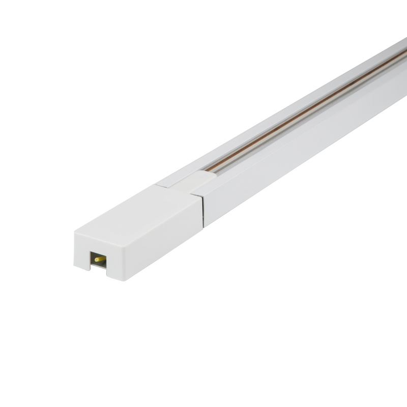 Шинопровод UBX-Q122 GS2 WHITE 100 SET01 осветительный, тип G, в наборе с заглушкой и вводом питания Однофазный Белый Длина 1м