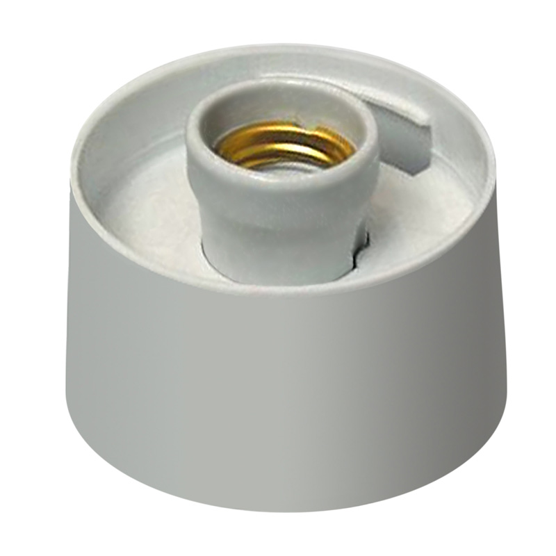 Основание для садово-парковых светильников. Тип соединения с рассеивателем - резьбовой. Встроенный патрон Е27. Материал - пластик. Цвет - белый. Упаковка - картон. UFP-A01AE WHITE