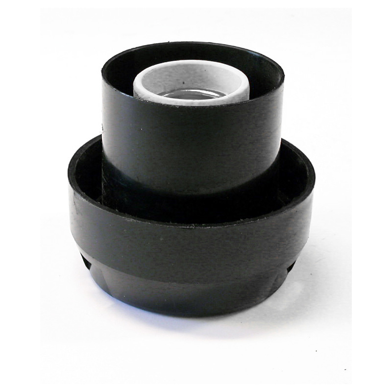 Основание для садово-парковых светильников. Тип соединения с рассеивателем - резьбовой. Встроенный патрон Е27. Материал - пластик. Цвет черный. Упаковка - картон. UFP-A05AE BLACK