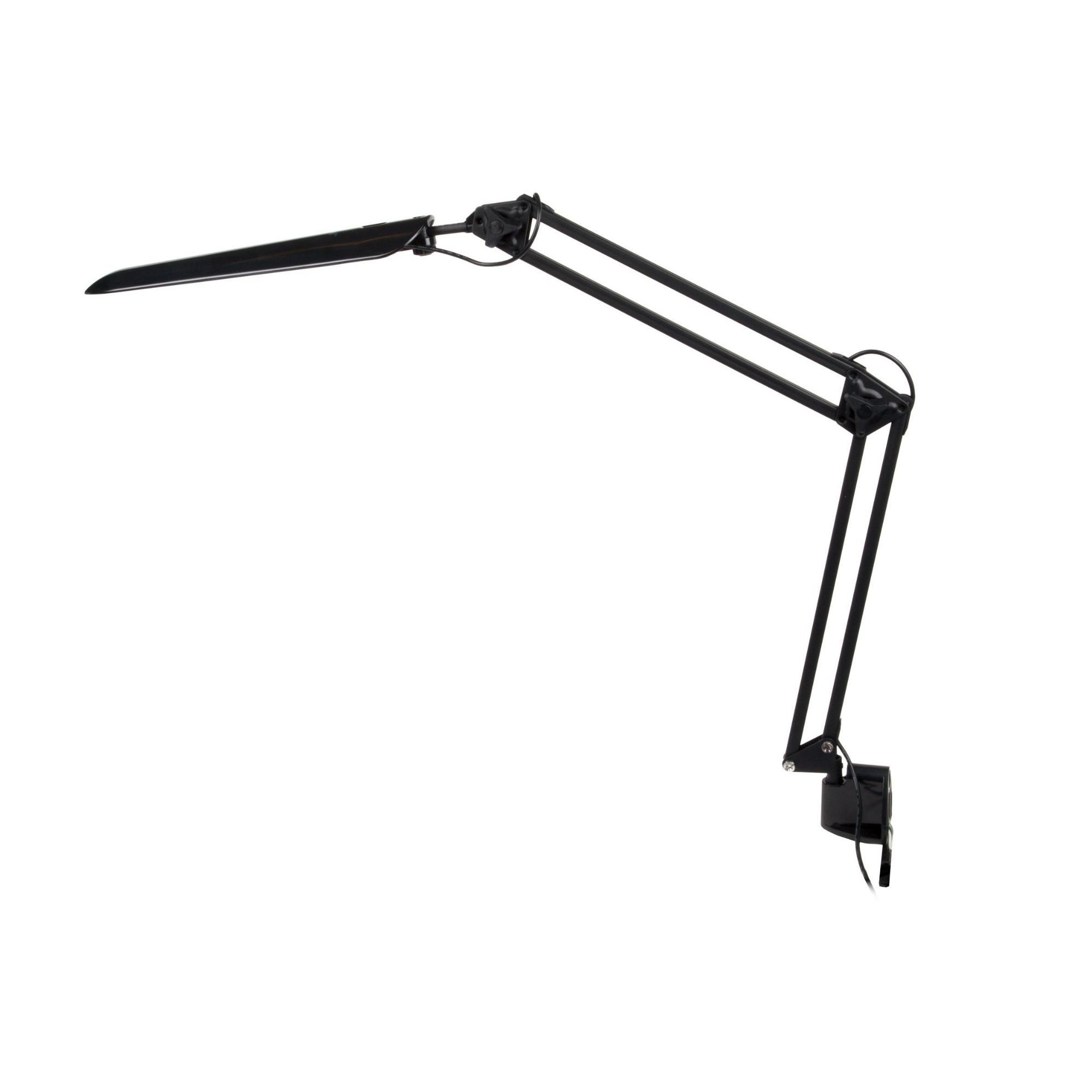 Светильник TLD-524 Black/8W настольный на струбцине LED/500Lm/4500K/Dimmer/Цвет-черный