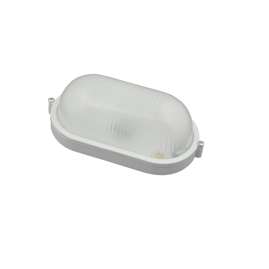 Светильник влагозащищенный под лампу Е27 UWL-O01 100W/E27 IP54 WHITE Овал