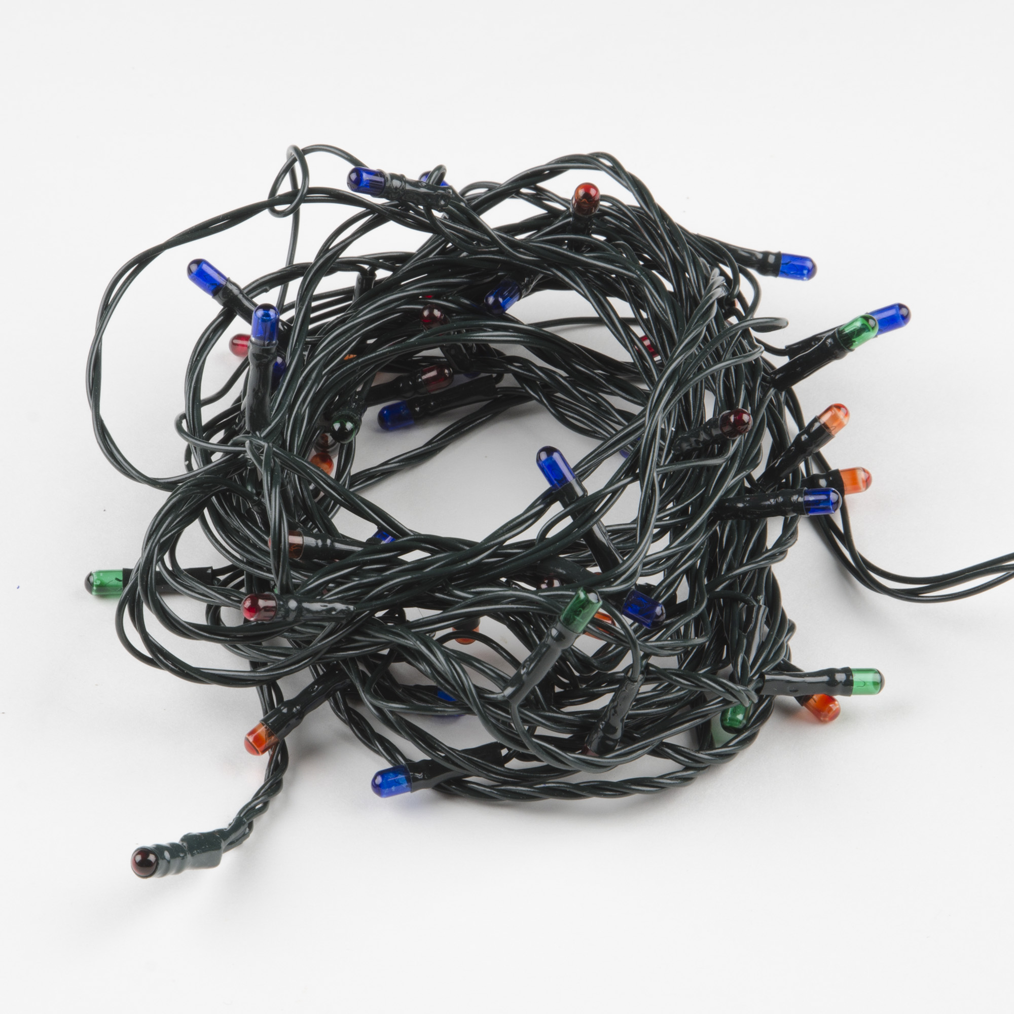 Гирлянда с контроллером 5 м 50 миниламп накаливания разноцветный свет зеленый провод UDL-S0500-050/DGA MULTI IP20 MINI