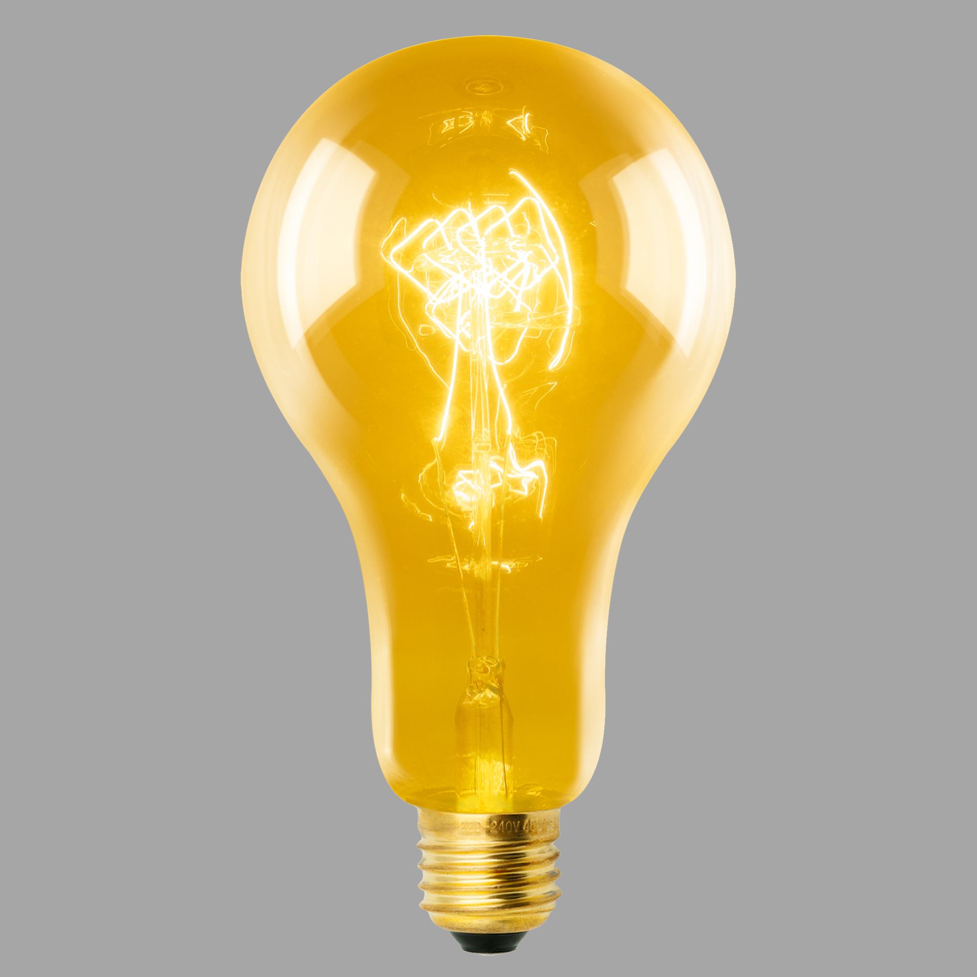 Лампа накаливания декоративная ЛОН 60 вт 300 Лм Е27 Vintage IL-V-A95-60/GOLDEN/E27 SW01