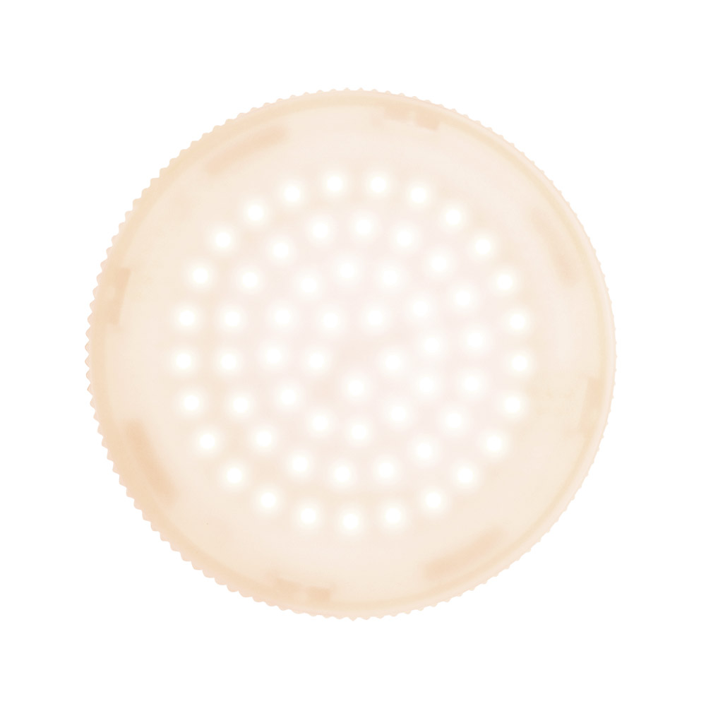 Лампа светодиодная LED-GX53-10W/WW/GX53/FR PLZ01WH матовая, теплый (3000K)