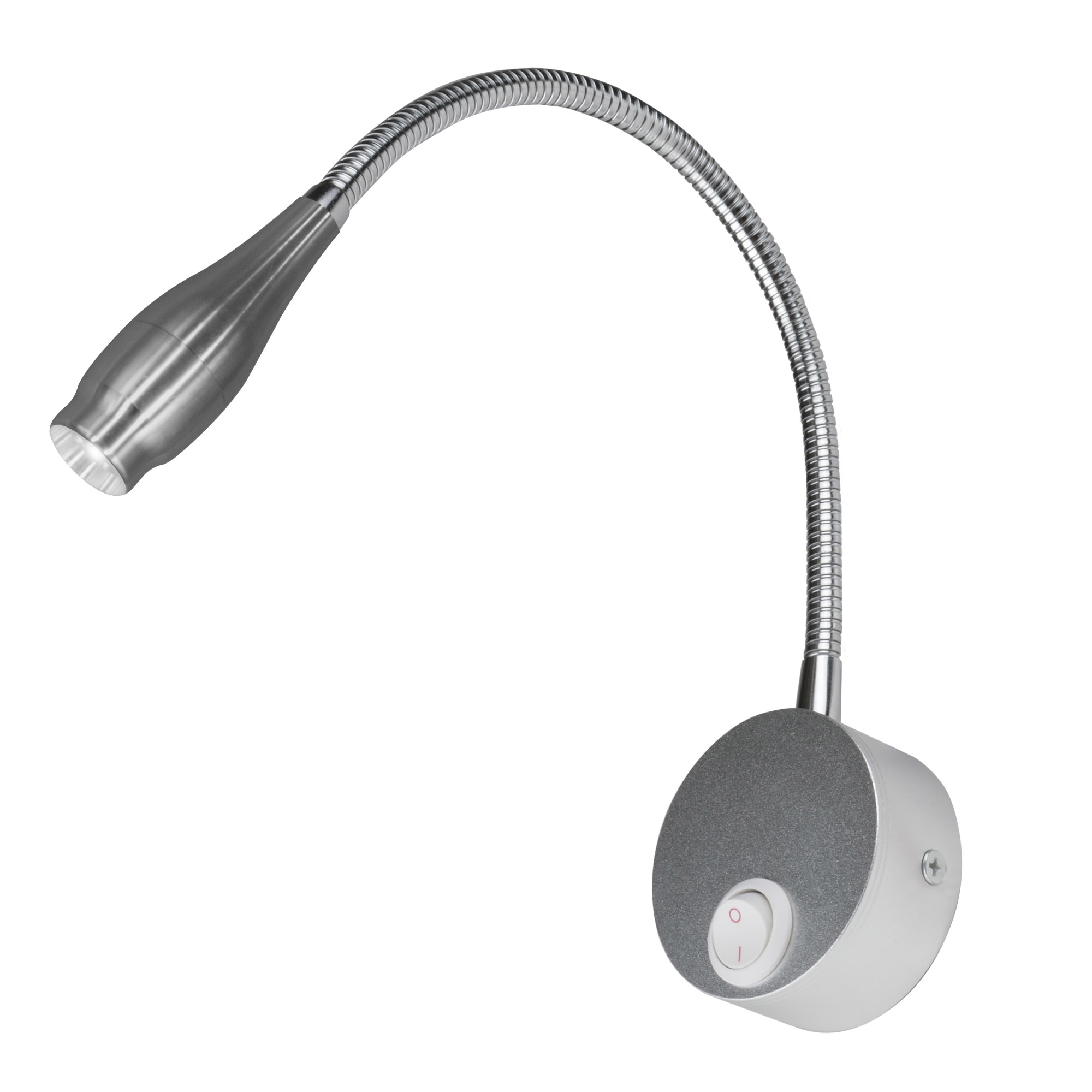 Светильник светодиодный настенный гибкий для интерьерного освещения 85-265В (4000К) ULT-F22-3W/4000K IP20 SILVER