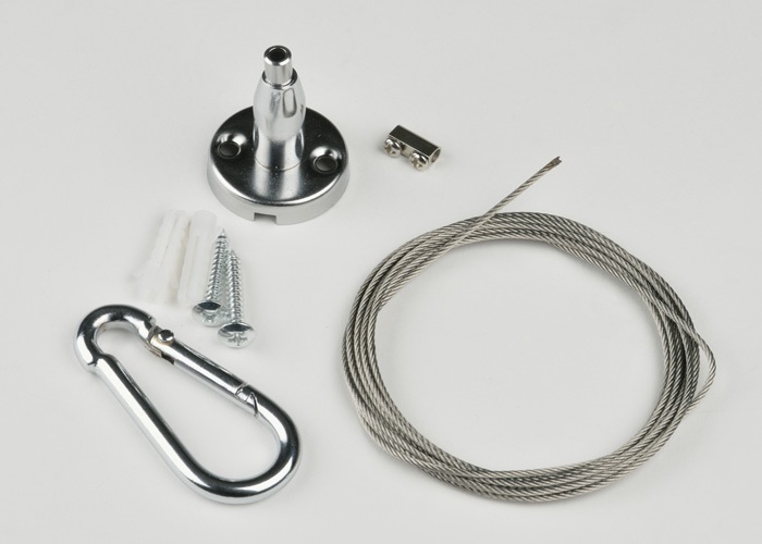 Крепление UFL-H03 SILVER 200 POLYBAG для светильника подвесного 200 мм Универсальный