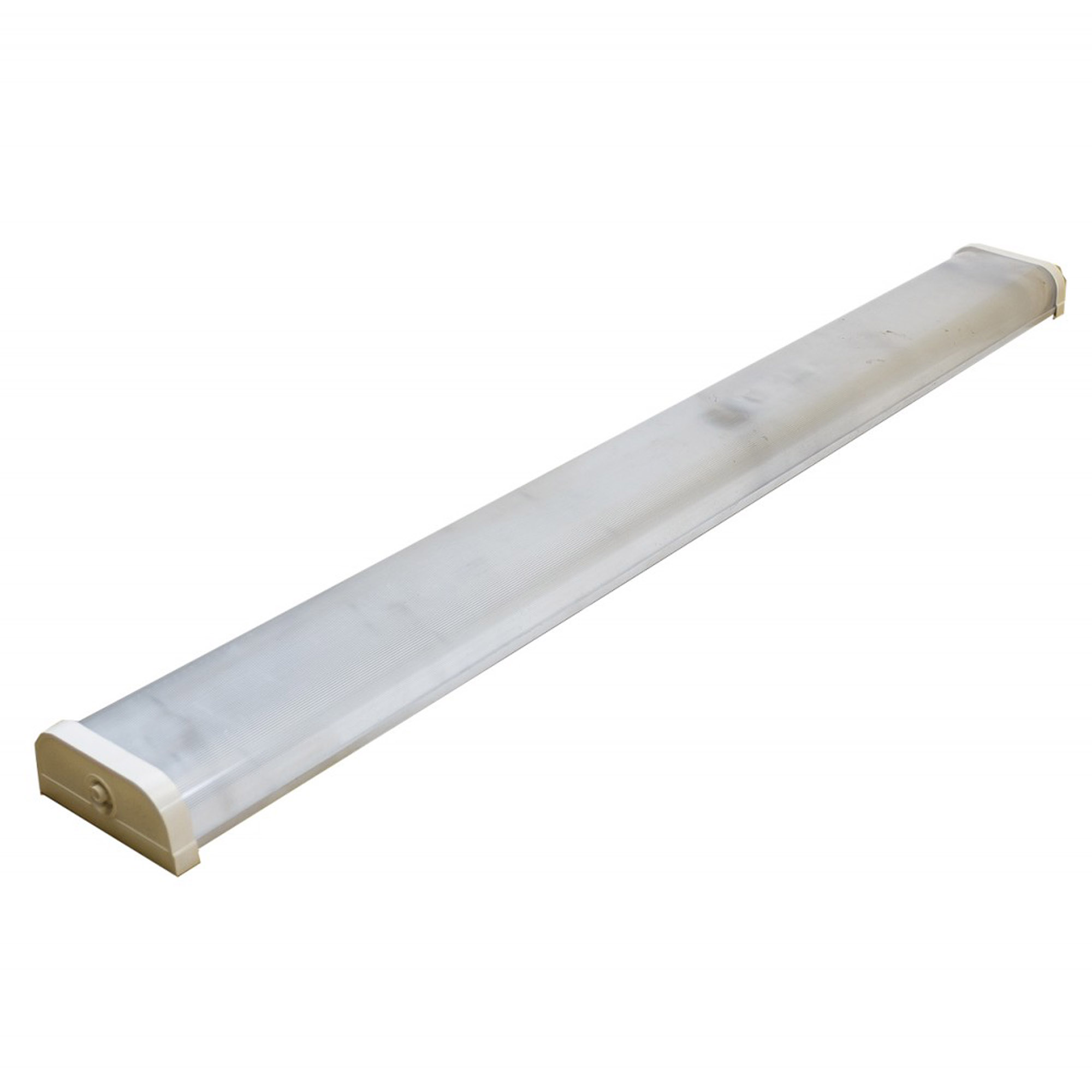 Светильник линейный светодиодный накладной. Белый свет (4000К). 3400 Лм. Корпус белый