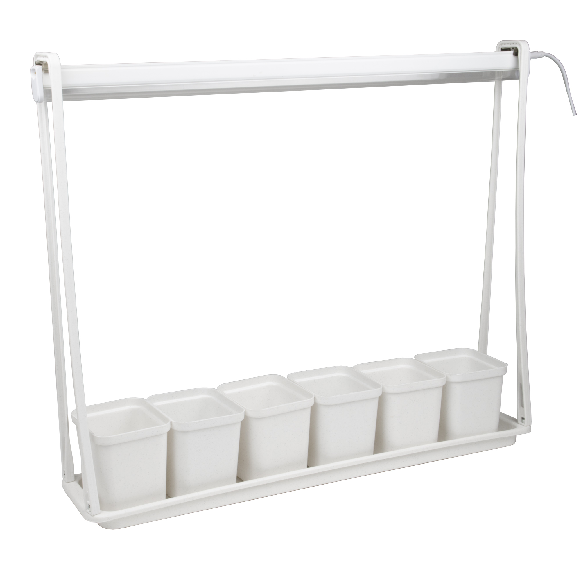 Подставка пластиковая для светильника ULI-P 570мм Мраморная 6 кашпо в/к мраморные TM