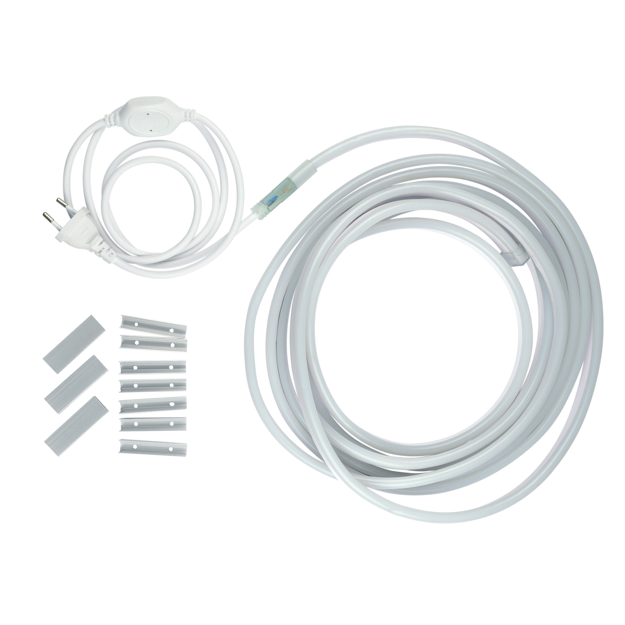 Комплект светодиодной ленты 10 м. IP67. ULS-N21 10M/6500K/1.5м IP67 RRP80C00 Дневной (6500K). Cетевой шнур 1,5 м