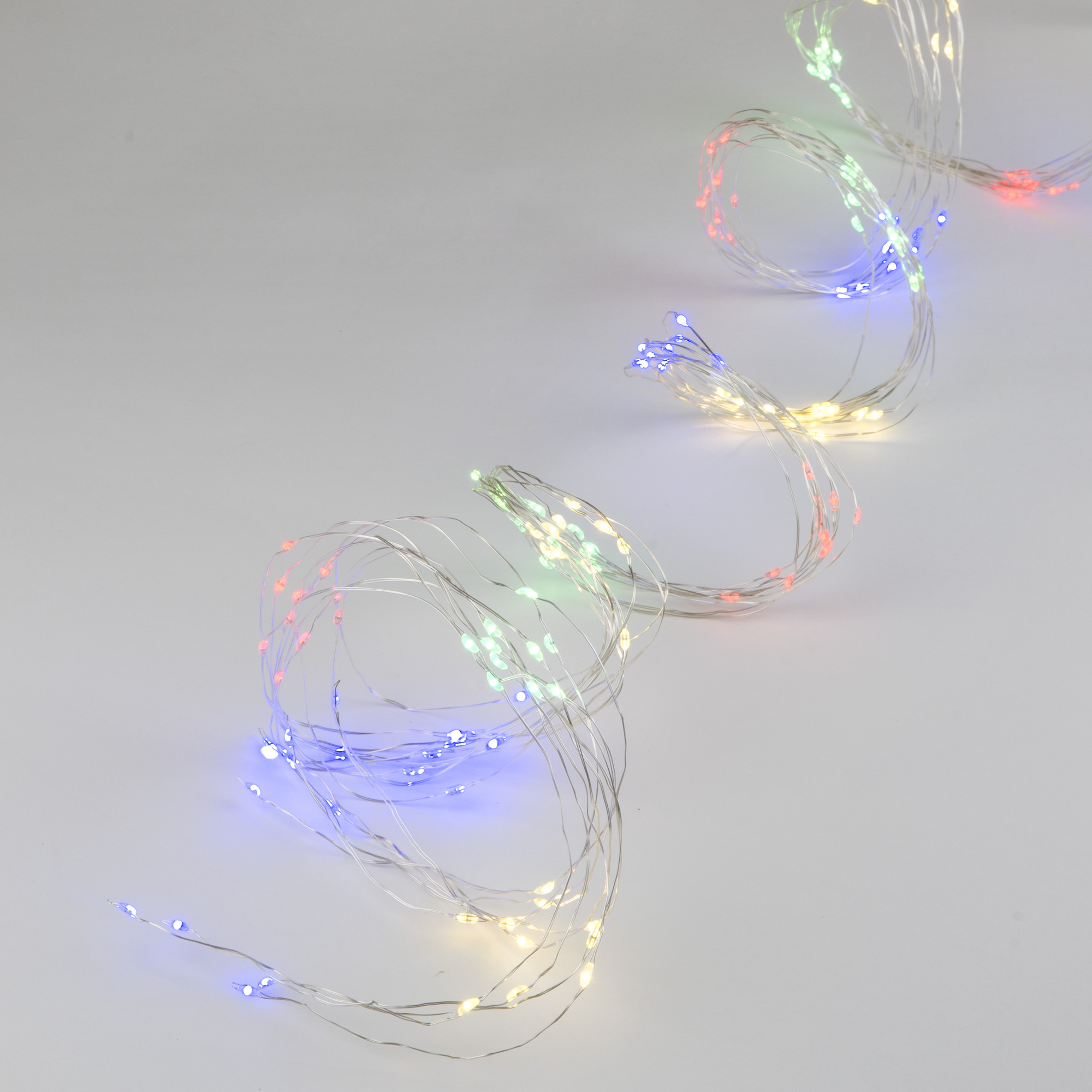 Гирлянда светодиодная Лучи росы 1.2 м 10 нитей 120 светодиодов