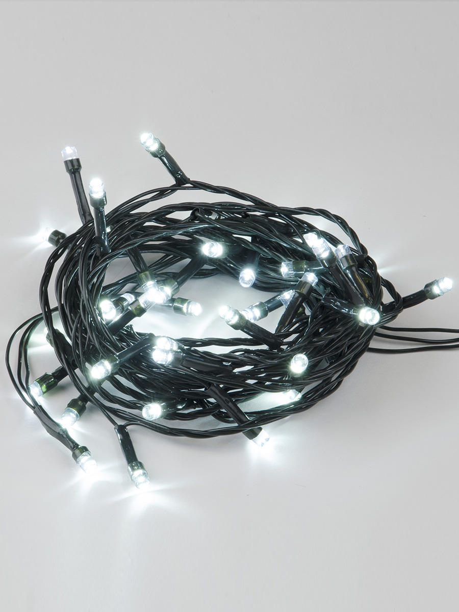 Гирлянда светодиодная 5 м 50 светодиодов зеленый провод ULD-S0500-050/DGA WHITE IP20