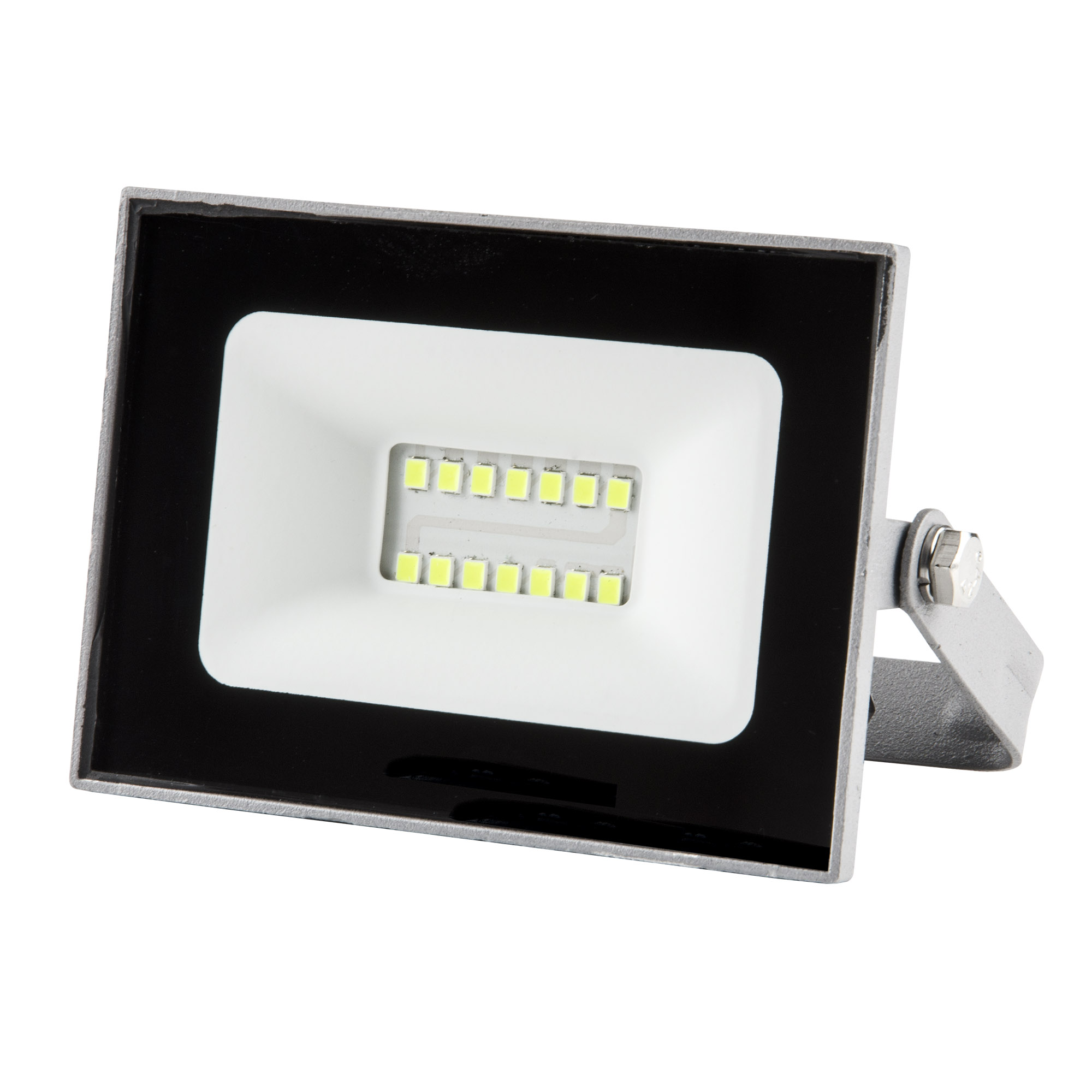 Прожектор светодиодный 10 Вт Зеленый свет Корпус серый TM Volpe ULF-Q516 10W/GREEN IP65 220-240В GREY