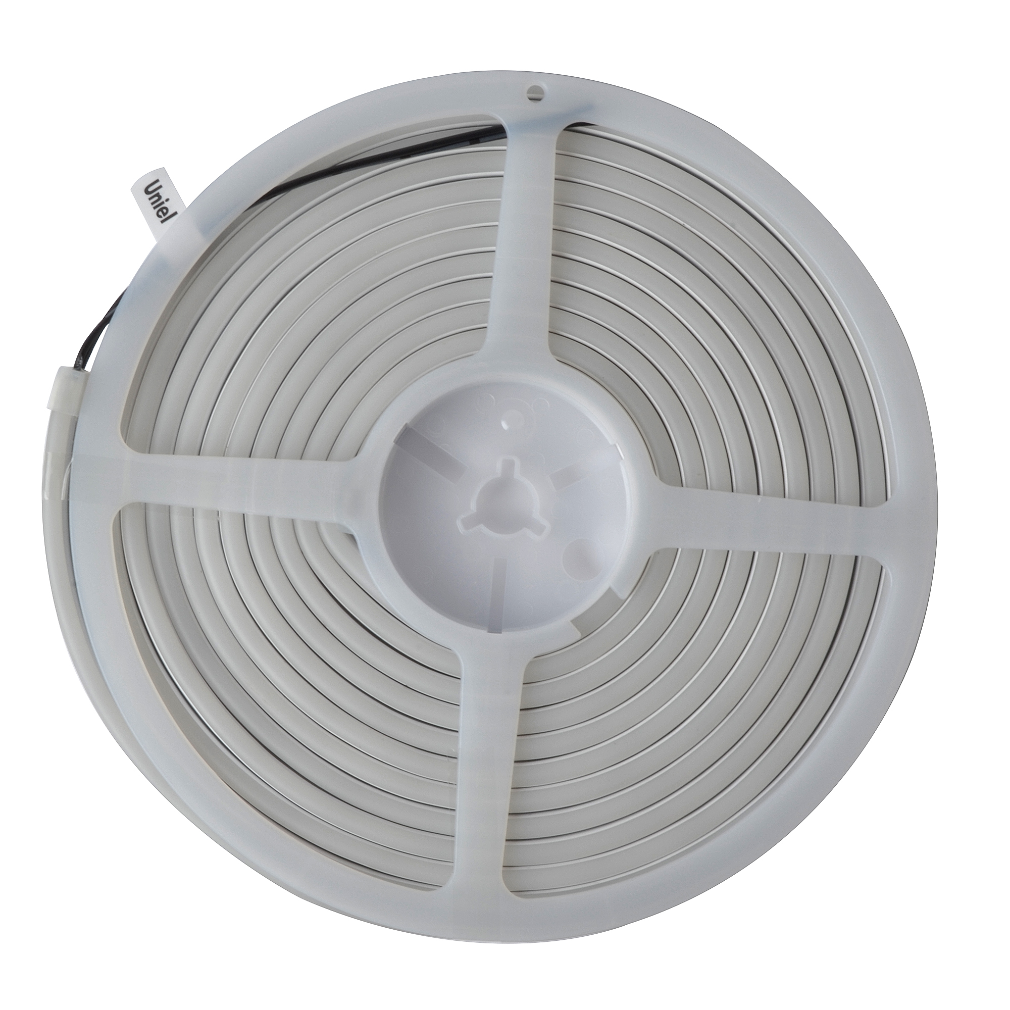 Лента светодиодная гибкая герметичная. NEON ULS-N03-2835-100LED/m-8mm-IP67-DC12V-11W/m-5M-4000K катушка 5м в блистере белый свет 4000К