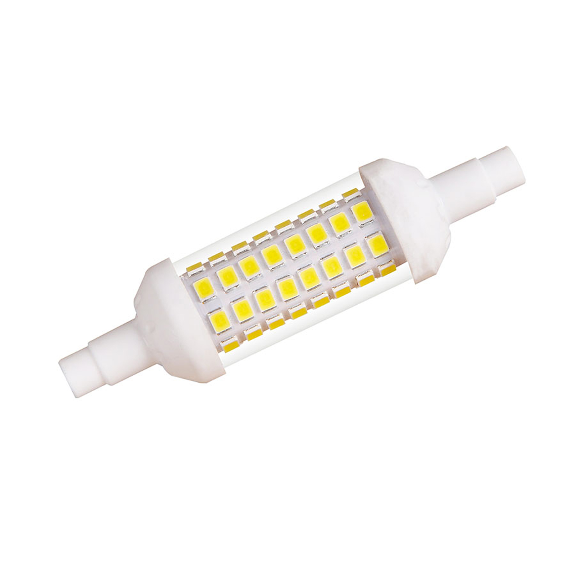 Лампа светодиодная линейная 178 мм прозрачная 6 Вт Белый свет 4000К Картон LED-J78-6W/4000K/R7s/CL PLZ06WH