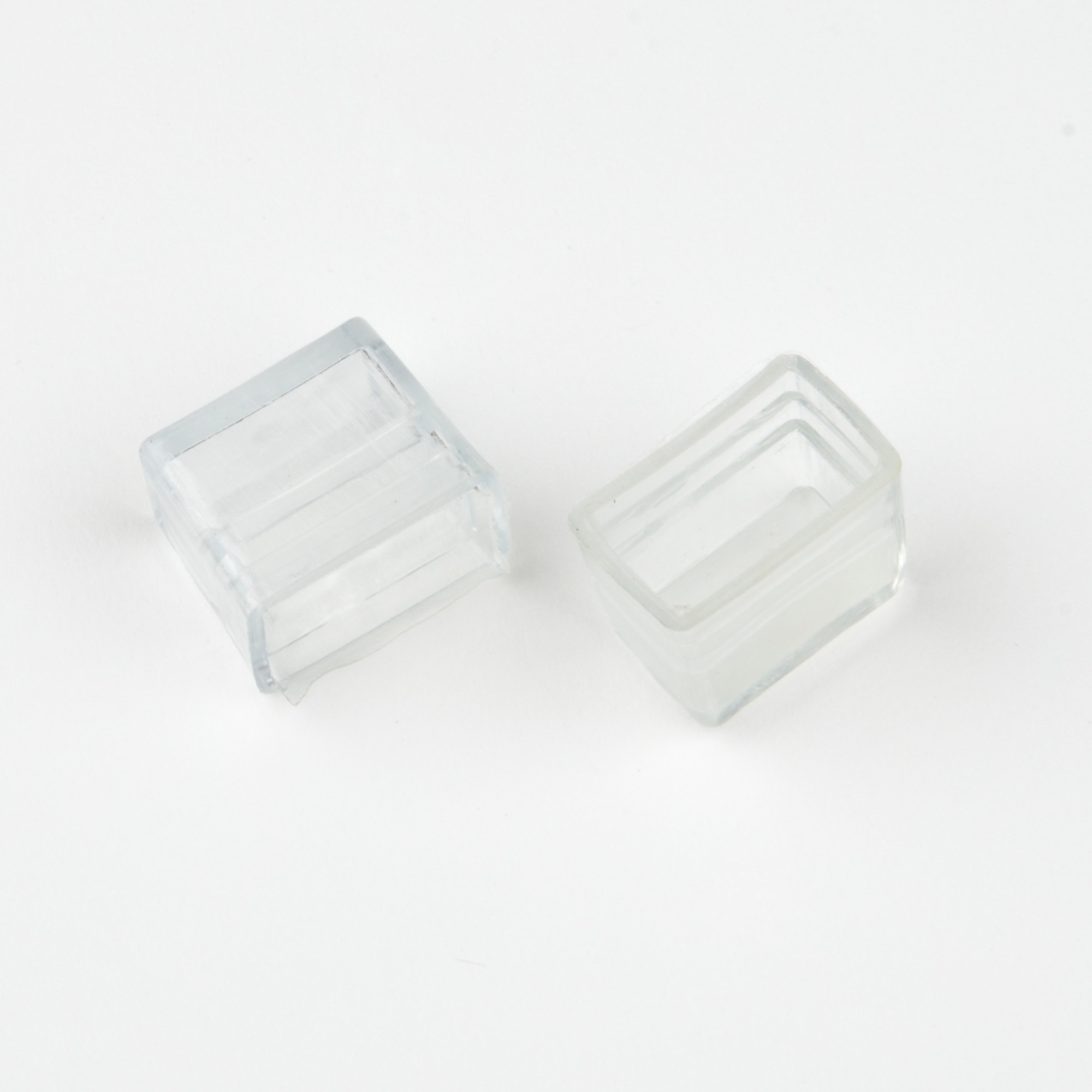 Зажим изолирующий UCW-N03 CLEAR 025 POLYBAG заглушка для светодиодных лент ULS-N03 NEON 12В, 8x16мм, прозрачный, 1 уп – 25 шт