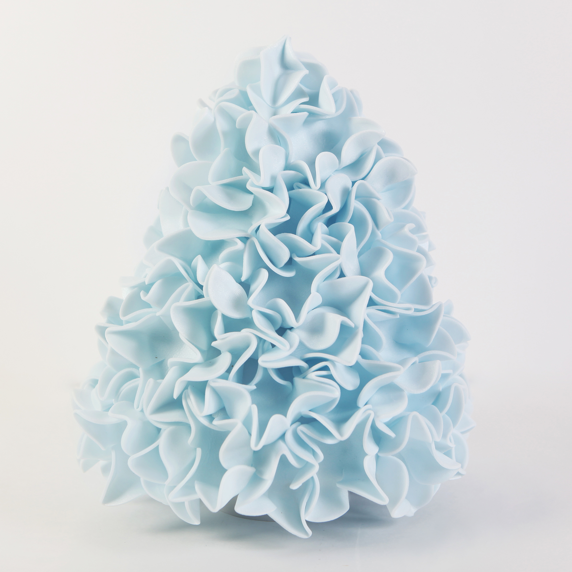 Светильник Ель голубая ULW-R07 T/WHITE+GREEN/150C/A со сменными лампами в/к белая + зеленая E27 Плафон D150мм прозрачный Белое основание