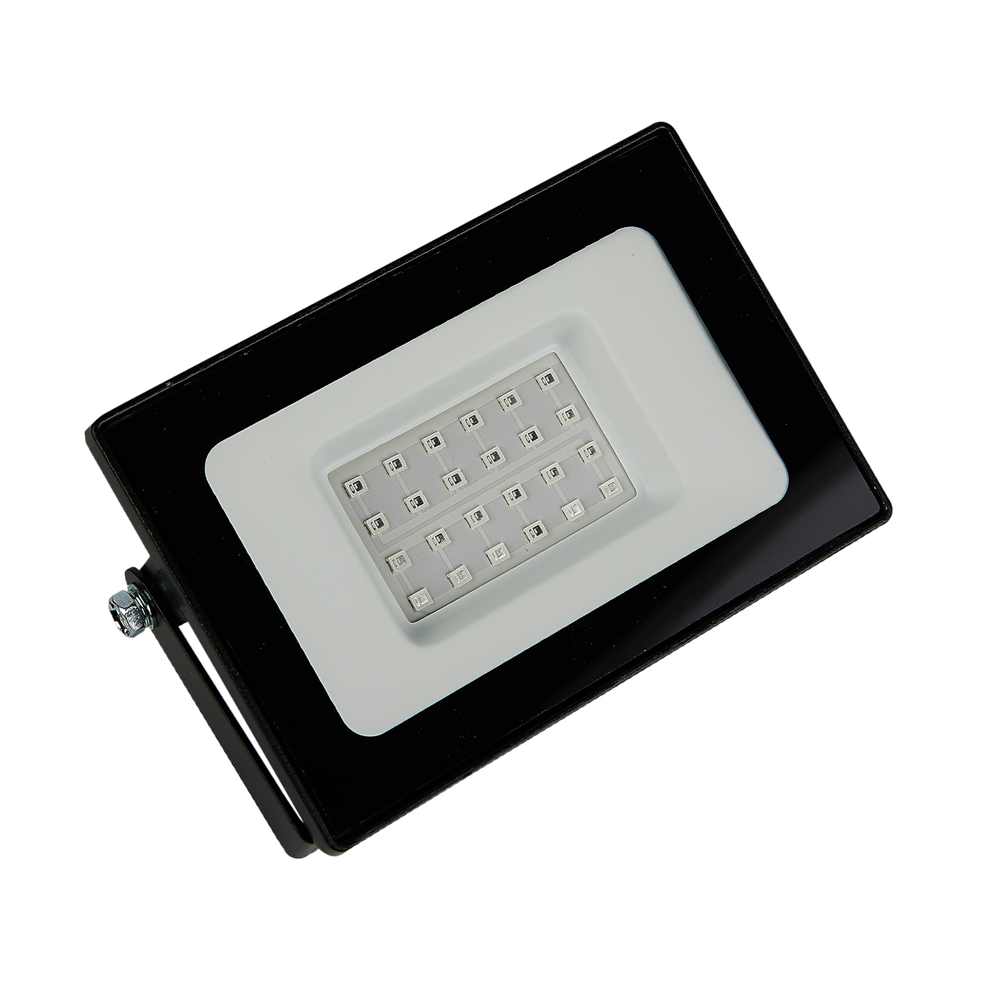 Прожектор светодиодный 20 Вт Синий свет Корпус черный TM Volpe ULF-Q517 30W/BLUE IP65 220-240V BLACK