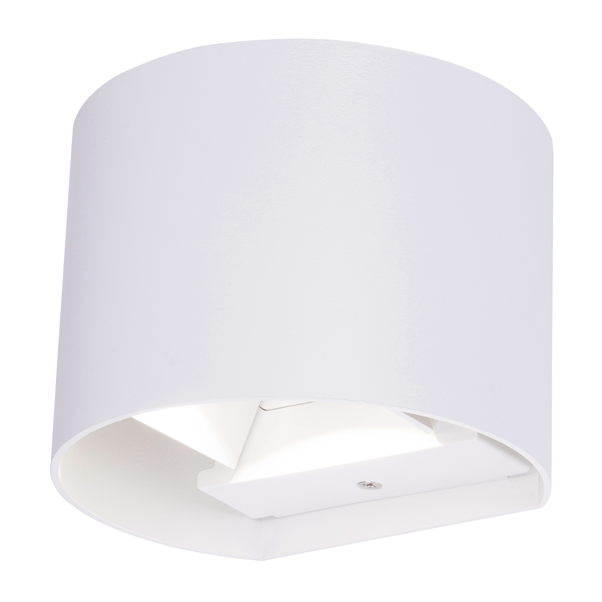 Светильник светодиодный уличный 2х3 Вт Архитектурный накладной С переключателем цвета свечения Теплый 3000K Белый 4000K Дневной 6000K Корпус белый ULU-S56B-2x3W/3000K+4000K+6000K IP65 WHITE