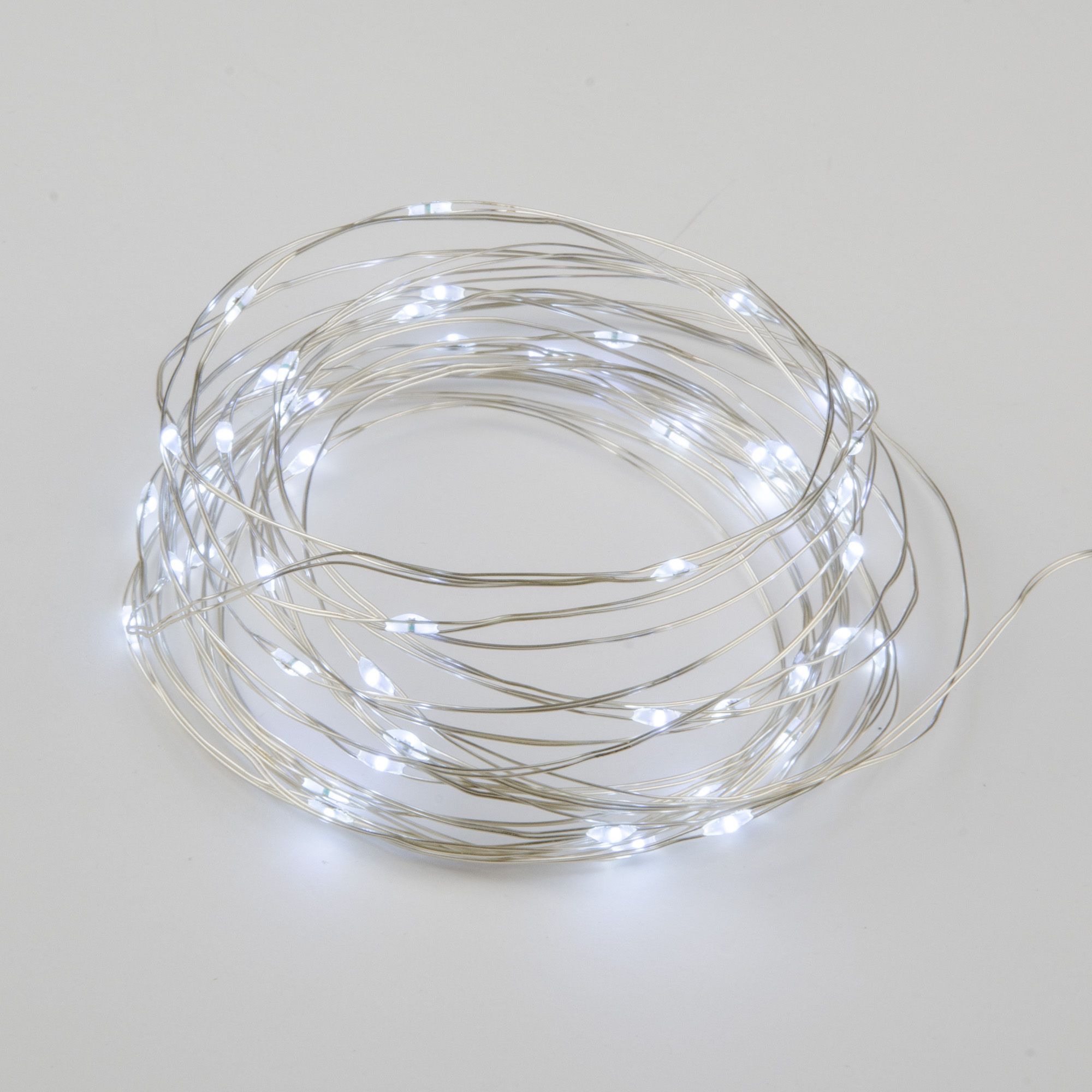 Гирлянда светодиодная Роса на батарейках 2AA не в комплекте 2 м 20 светодиодов белый свет медный провод ULD-S0200-020/SСB/2AA WHITE IP20 DEW