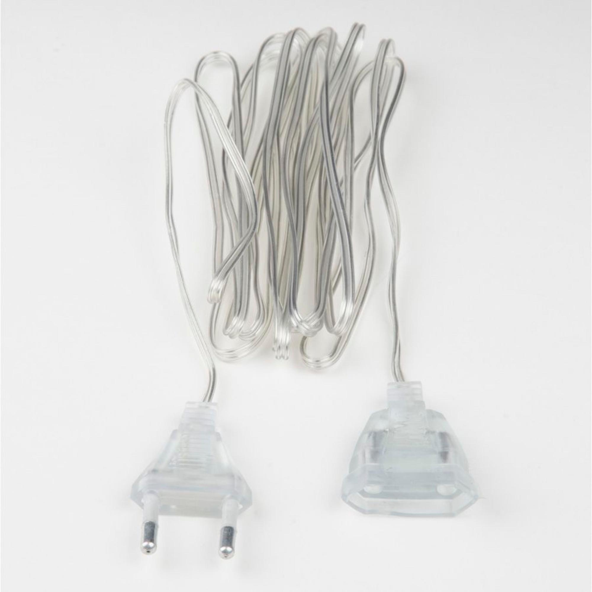 Удлинитель для подключения гирлянд 10м 100 Вт Тип Y25 прозрачный UCX-Y25/100W-1000 CLEAR