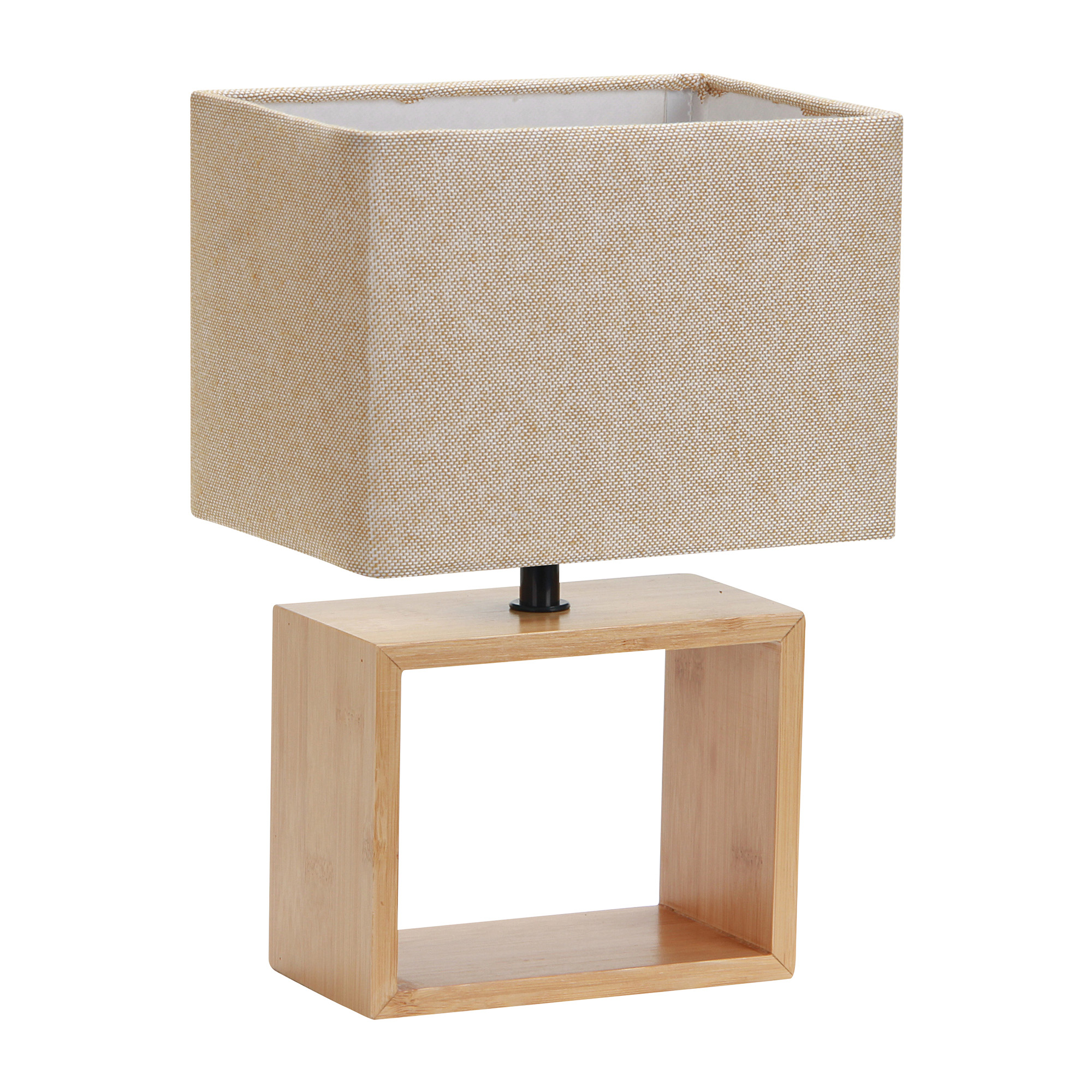 Светильник настольный UML-B401 E27 LIGHT GREY/WOOD декоративный под лампу Е27, 40W. Механический выключатель. Светло-серый.